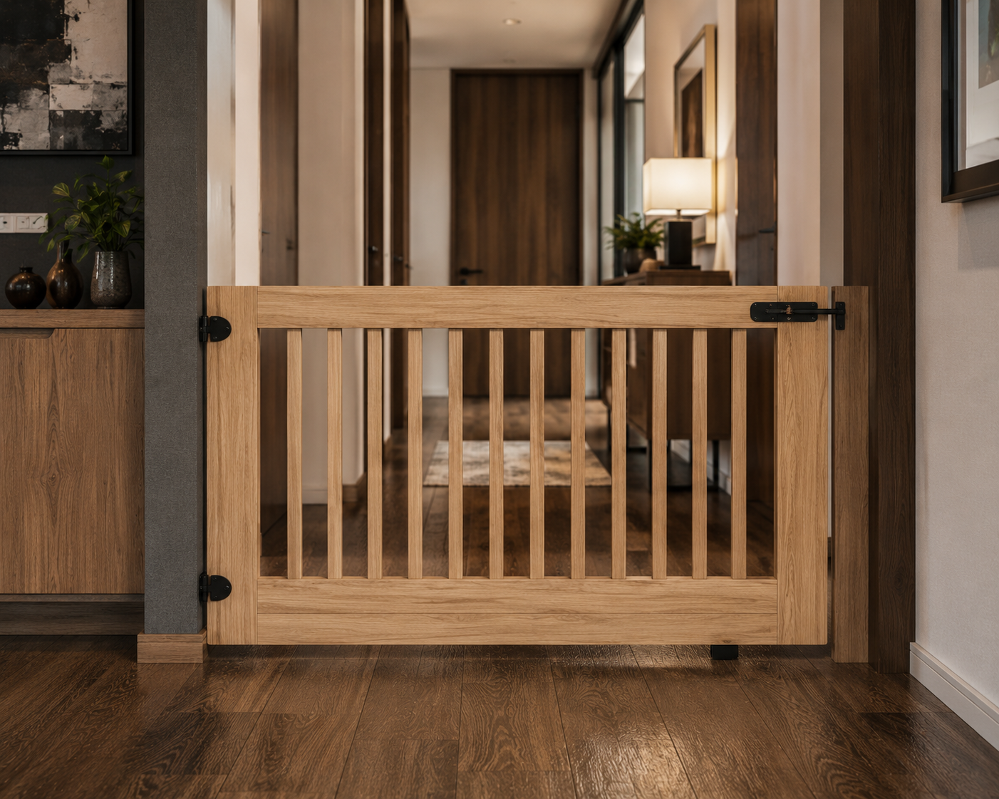 Ash Indoor Pet Gate